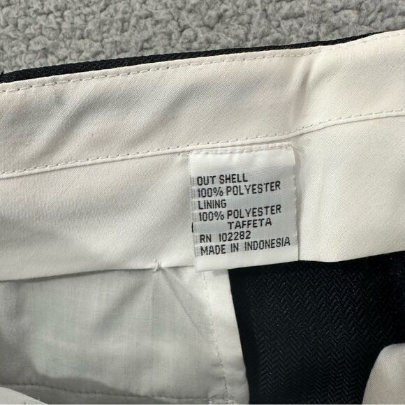 Giorgio Pacelli Dress Pants Men 34x27.5 Navy Pleated Slacks‎ - Picture 4 of 11